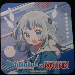 Round 1 US x HoloLive Collaboration - Gawr Gura Drink Coaster